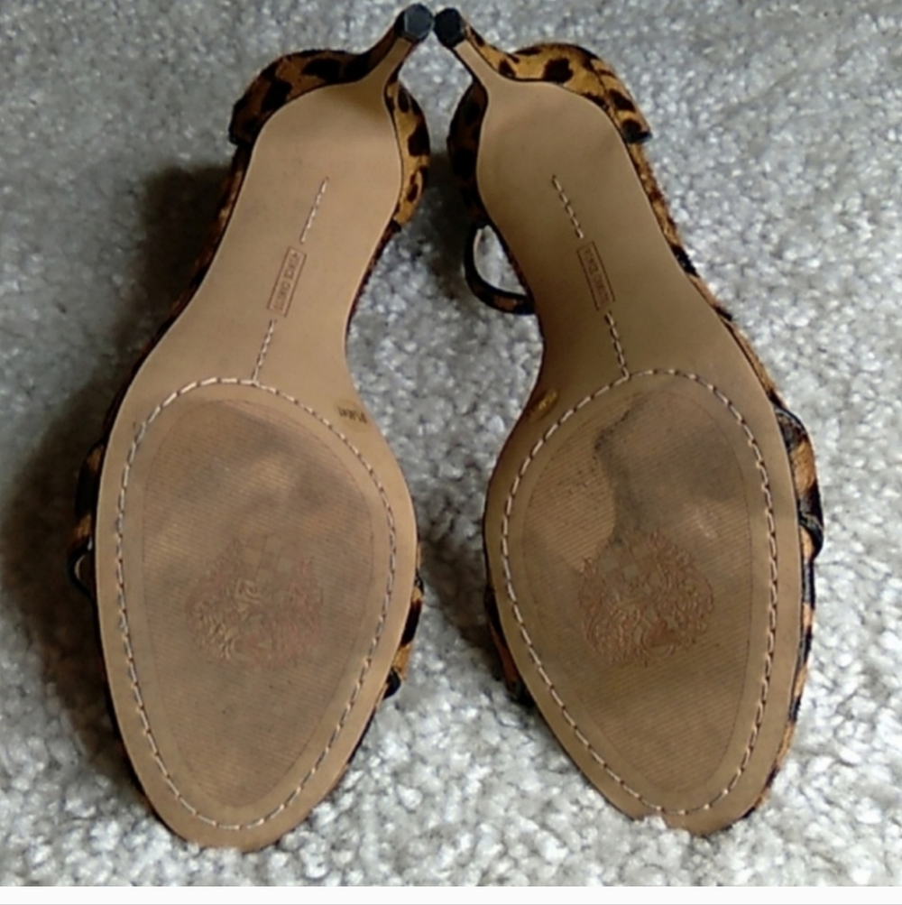VINCE CAMUTO CALF HAIR Sebatini Heels Size 9.5 - Picture 13 of 15